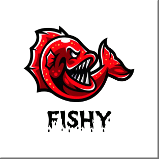 Fishy Posters and Art